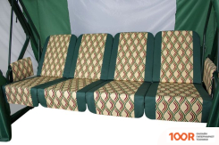 Садовые качели Arno-Werk ОАЗИС ЛЮКС ПЛЮС 2016-КД-40/Л+ (ЗЕЛЕНЫЙ) (374845)