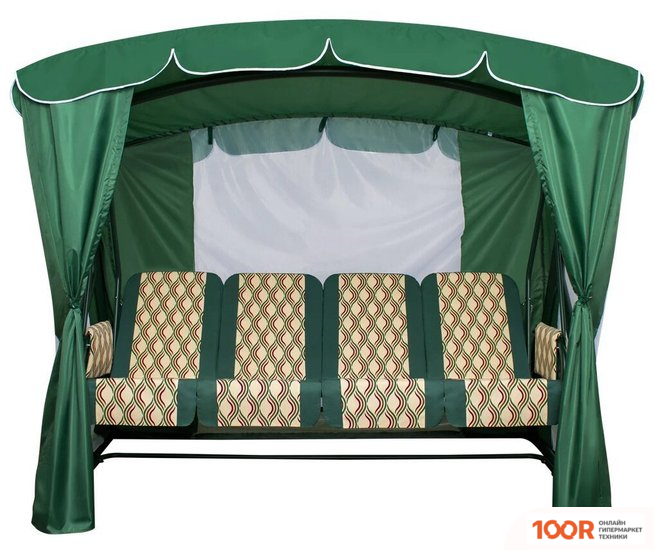 Садовые качели Arno-Werk ОАЗИС ЛЮКС ПЛЮС 2016-КД-40/Л+ (ЗЕЛЕНЫЙ) (374845)