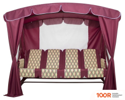 Садовые качели Arno-Werk ОАЗИС ЛЮКС ПЛЮС 2016-КД-40/Л+ (БОРДОВЫЙ) (374844)