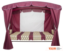 Садовые качели Arno-Werk ОАЗИС ЛЮКС ПЛЮС 2016-КД-40/Л+ (БОРДОВЫЙ) (374844)