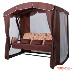 Садовые качели Arno-Werk ОАЗИС ЛЮКС 2016-КД-40/Л (ШОКОЛАДНЫЙ) (374843)