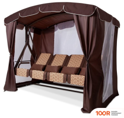 Садовые качели Arno-Werk ДЕФА ЛЮСИ ЛЮКС 2017-КД-58/Л (ШОКОЛАДНЫЙ) (374836)