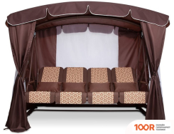 Садовые качели Arno-Werk ДЕФА ЛЮСИ ЛЮКС 2017-КД-58/Л (ШОКОЛАДНЫЙ) (374836)