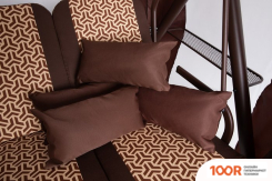 Садовые качели Arno-Werk ДЕФА ЛЮСИ ЛЮКС 2017-КД-58/Л (ШОКОЛАДНЫЙ) (374836)