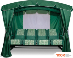 Садовые качели Arno-Werk ДЕФА ЛЮСИ ЛЮКС 2017-КД-58/Л (ЗЕЛЕНЫЙ) (374835)