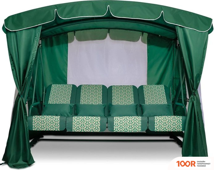 Садовые качели Arno-Werk ДЕФА ЛЮСИ ЛЮКС 2017-КД-58/Л (ЗЕЛЕНЫЙ) (374835)