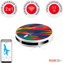 Робот-пылесос Redmond (Редмонд) RV-R640S WIFI (ПЛАМЯ) (374680)