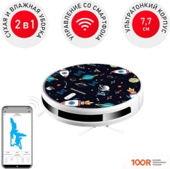 Робот-пылесос Redmond (Редмонд) RV-R640S WIFI (КОСМОС) (374678)