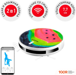 Робот-пылесос Redmond (Редмонд) RV-R640S WIFI (АРБУЗ) (374676)