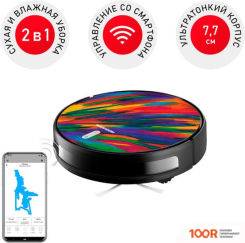 Робот-пылесос Redmond (Редмонд) RV-R630S WIFI (ПЛАМЯ) (374672)