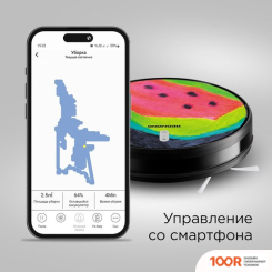 Робот-пылесос Redmond (Редмонд) RV-R630S WIFI (АРБУЗ) (374668)