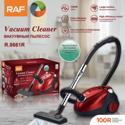 Пылесос RAF R.8661R (КРАСНЫЙ) (374558)