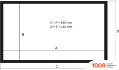 Проекционный экран Kauber FRAME VELVET CINEMA 140X236 FV.169.236.WFLEX.CIN (374407)