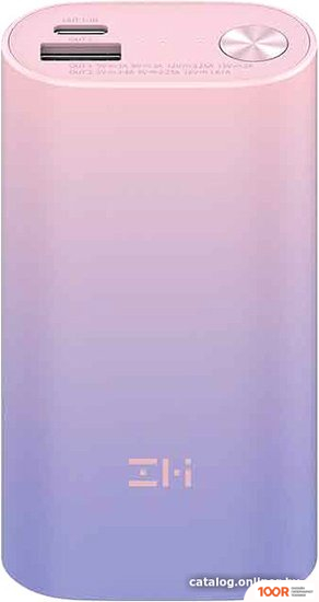 Внешний аккумулятор ZMI QB818 10000MAH (РОЗОВО-ФИОЛЕТОВЫЙ, КИТАЙСКАЯ ВЕРСИЯ) (374374)