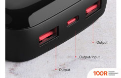 Внешний аккумулятор Yoobao Q21 20000MAH (ЧЕРНЫЙ) (374353)