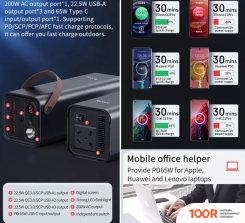 Внешний аккумулятор Yoobao POWER BANK EN2 46200MAH (СЕРЫЙ) (374349)