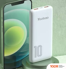 Внешний аккумулятор Yoobao POWER BANK 1D 10000MAH (БЕЛЫЙ) (374348)