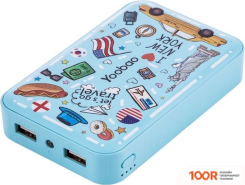 Внешний аккумулятор Yoobao M5 NEW YORK SERIES (ГОЛУБОЙ) (374332)