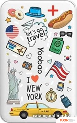 Внешний аккумулятор Yoobao M5 NEW YORK SERIES (БЕЛЫЙ) (374331)