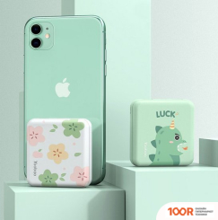 Внешний аккумулятор Yoobao M4 MINI (ЗЕЛЕНЫЙ, ДРАКОН) (374326)