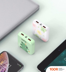 Внешний аккумулятор Yoobao M4 MINI (БЕЛЫЙ, ЦВЕТОК) (374325)