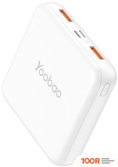 Внешний аккумулятор Yoobao M4 MINI (БЕЛЫЙ) (374324)
