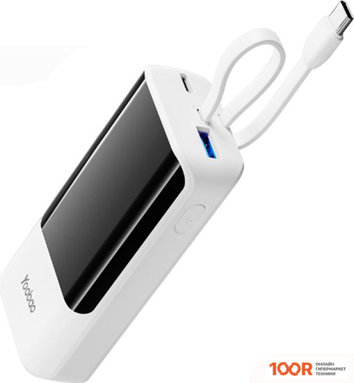 Внешний аккумулятор Yoobao LS10 USB-TYPE-C 10000MAH (БЕЛЫЙ) (374322)