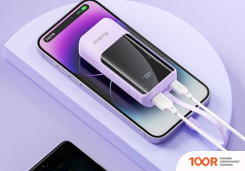 Внешний аккумулятор Yoobao LS10 LIGHTNING 10000MAH (ФИОЛЕТОВЫЙ) (374321)