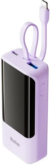 Внешний аккумулятор Yoobao LS10 LIGHTNING 10000MAH (ФИОЛЕТОВЫЙ) (374321)