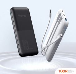 Внешний аккумулятор Yoobao LC1 10000MAH (ЧЕРНЫЙ) (374298)