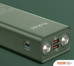 Внешний аккумулятор Yoobao H3Q (ЗЕЛЕНЫЙ) (374288)