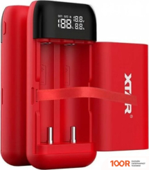 Внешний аккумулятор XTAR PB2S (КРАСНЫЙ) (374262)