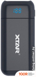 Внешний аккумулятор XTAR PB2C (ЧЕРНЫЙ) (374261)