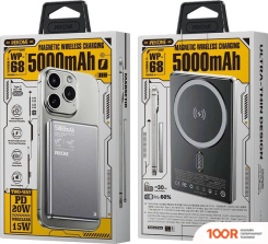 Внешний аккумулятор Wekome WP-68 5000MAH (СЕРЕБРИСТЫЙ) (374254)
