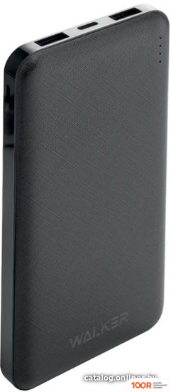 Внешний аккумулятор Walker WB-410 10000 MAH (ЧЕРНЫЙ) (374247)