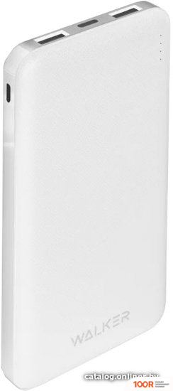 Внешний аккумулятор Walker WB-410 10000 MAH (БЕЛЫЙ) (374246)