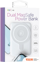 Внешний аккумулятор VLP DUAL MAGSAFE POWER BANK (БЕЛЫЙ) (374240)