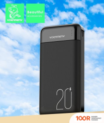 Внешний аккумулятор VDENMENV DP37 20000MAH (ЧЕРНЫЙ) (374228)
