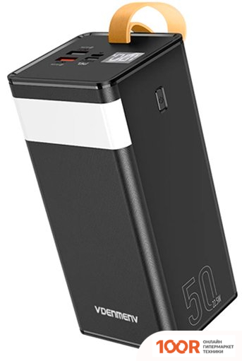 Внешний аккумулятор VDENMENV DP25 50000MAH (ЧЕРНЫЙ) (374226)
