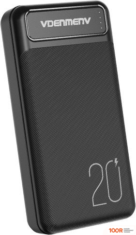 Внешний аккумулятор VDENMENV DP10 20000MAH (ЧЕРНЫЙ) (374224)