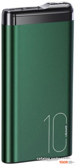 Внешний аккумулятор Usams US-CD148 PB55 10000MAH (ЗЕЛЕНЫЙ) (374214)