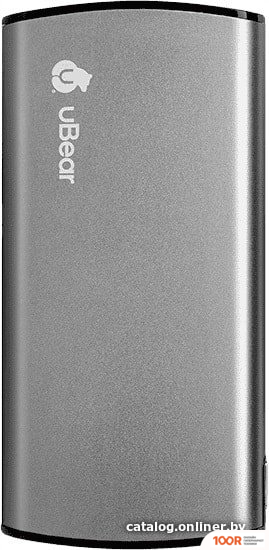 Внешний аккумулятор uBear TRUST 9000 (СЕРЫЙ) (374196)