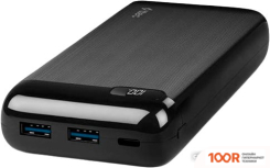 Внешний аккумулятор ttec POWERSLIM 20000MAH (ЧЕРНЫЙ) (374189)