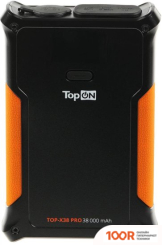 Внешний аккумулятор TopON TOP-X38 PRO (ЧЕРНЫЙ/ОРАНЖЕВЫЙ) (374184)