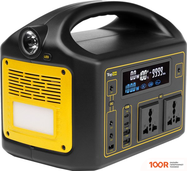 Внешний аккумулятор TopON TOP-X220 (ЧЕРНЫЙ/ЖЕЛТЫЙ) (374182)