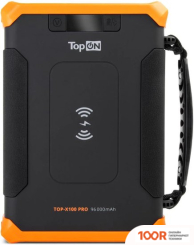 Внешний аккумулятор TopON TOP-X100 PRO (ЧЕРНЫЙ/ОРАНЖЕВЫЙ) (374179)