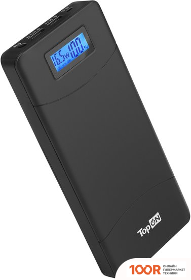 Внешний аккумулятор TopON TOP-T72 (ЧЕРНЫЙ) (374174)
