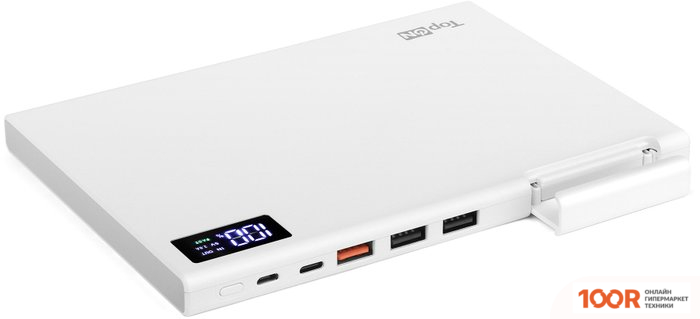 Внешний аккумулятор TopON TOP-MAX2/W (БЕЛЫЙ) (374170)