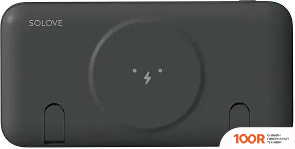 Внешний аккумулятор Solove W10 10000МAЧ (ЧЕРНЫЙ) (374148)