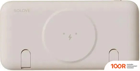 Внешний аккумулятор Solove W10 10000МAЧ (БЕЖЕВЫЙ) (374146)
